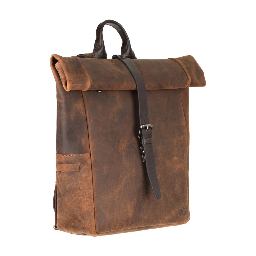 Міський рюкзак шкіряний Visconti TC90 Transporter 14" Havana Tan - фото 4 Міський рюкзак шкіряний Visconti TC90 Transporter 14" Havana Tan - фото 4