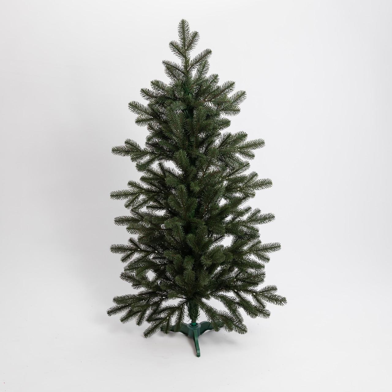 Штучна ялинка лита SOK-M-D-5 на пластиковій підставці 150 см Зелений (30123460) - фото 4