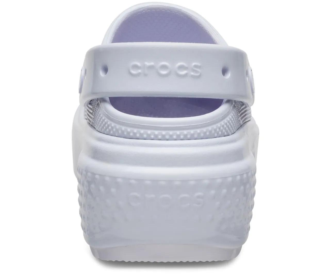 Сабо женские Crocs Stomp High Shine Clog Dreamscape M6W8 р. 38/24,5 см (209568-5AF) - фото 5