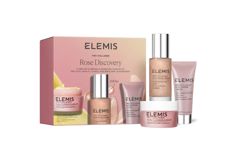 Набір для зволоження шкіри Elemis All About Rose Discovery 30 мл/15 мл/20 г