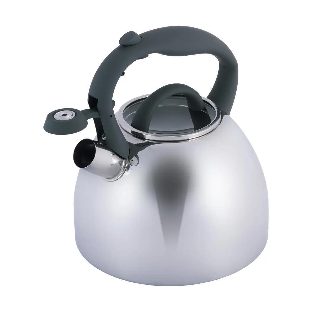 Чайник зі свистком Kamille KM-1088 з неіржавкої сталі 2,7 л (2351415773)