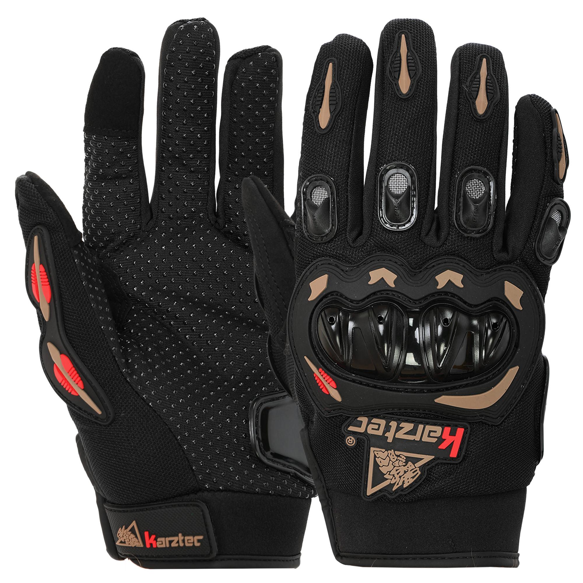Моторукавицы KAIZTEC MC-4920 M Черный/Серый