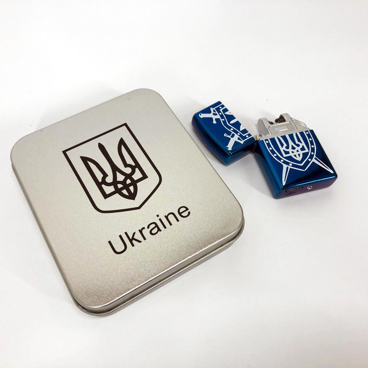 Зажигалка дуговая электроимпульсная USB аккумуляторная Синий (HL-446) - фото 10 Зажигалка дуговая электроимпульсная USB аккумуляторная Синий (HL-446) - фото 10