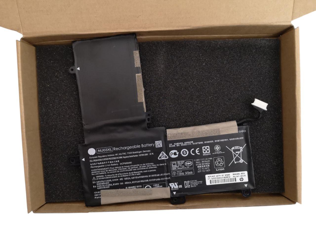 Аккумулятор для HP Pavilion X360 11-U/11-AB/Stream 11 Series/NU03XL 3615 mAh 41,7Wh (26911096) Аккумулятор для HP Pavilion X360 11-U/11-AB/Stream 11 Series/NU03XL 3615 mAh 41,7Wh (26911096)