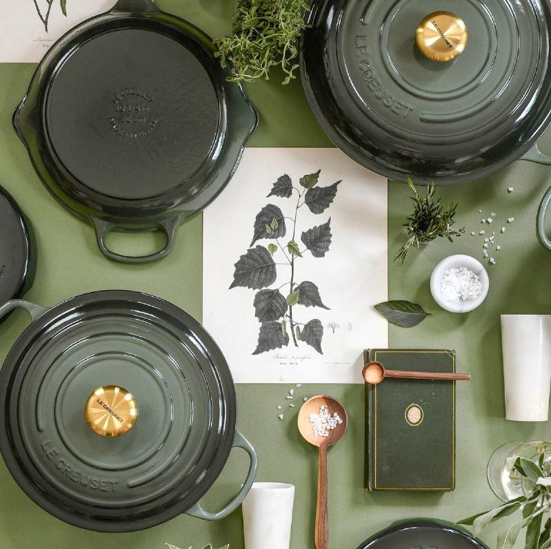 Каструля Le Creuset Evolution 6,7 л Thyme (21177281734441) - фото 6 Каструля Le Creuset Evolution 6,7 л Thyme (21177281734441) - фото 6