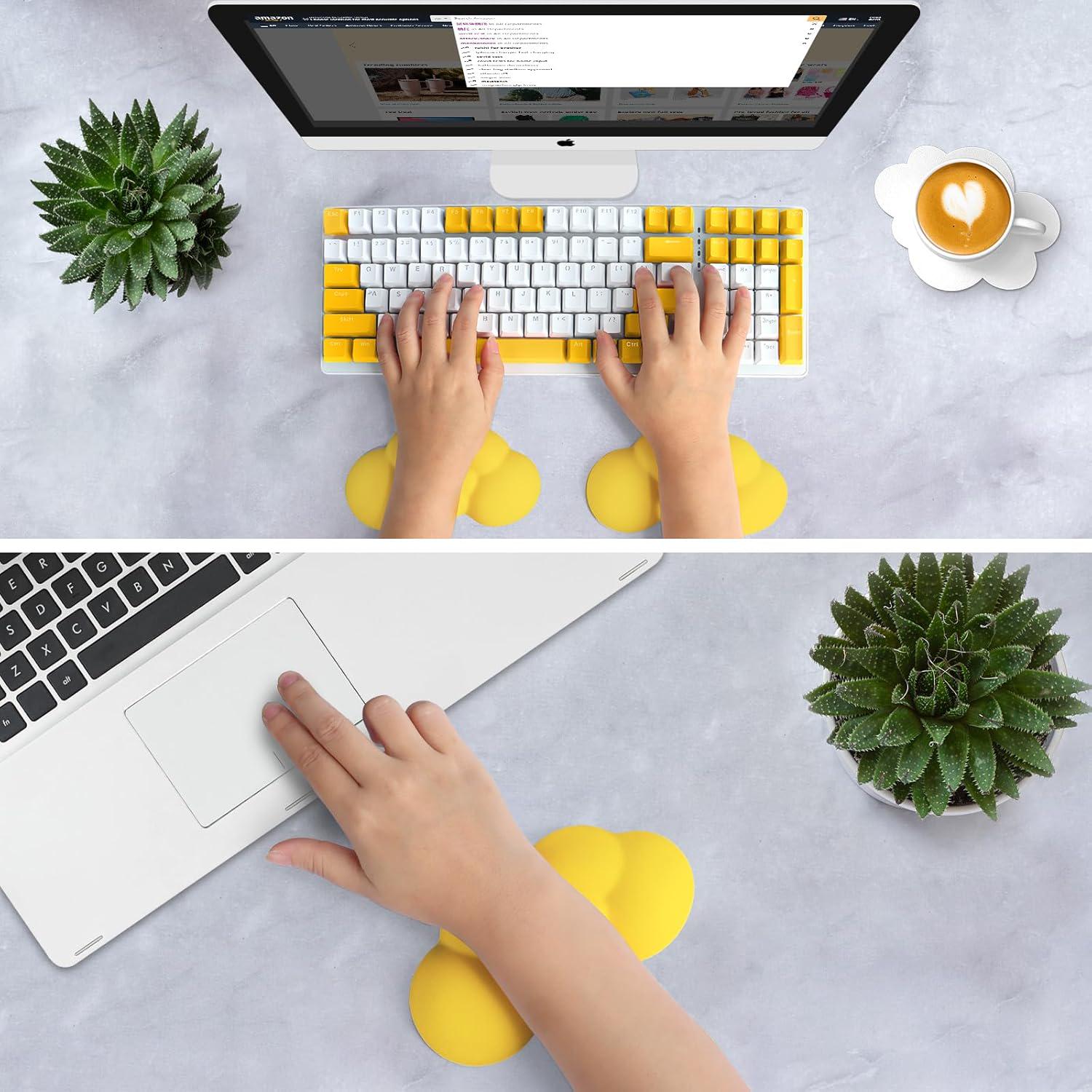 Подставка Bubbles под запястье для мышки Yellow - фото 7 Подставка Bubbles под запястье для мышки Yellow - фото 7