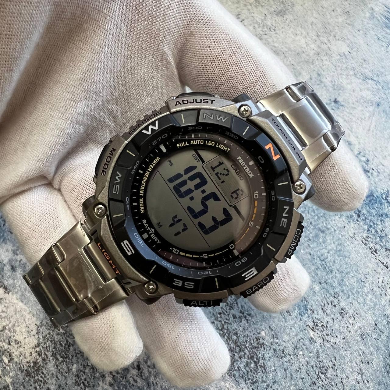 Наручные часы мужские Casio Protrek PRG-340T-7ER (1686797616) - фото 4 Наручные часы мужские Casio Protrek PRG-340T-7ER (1686797616) - фото 4