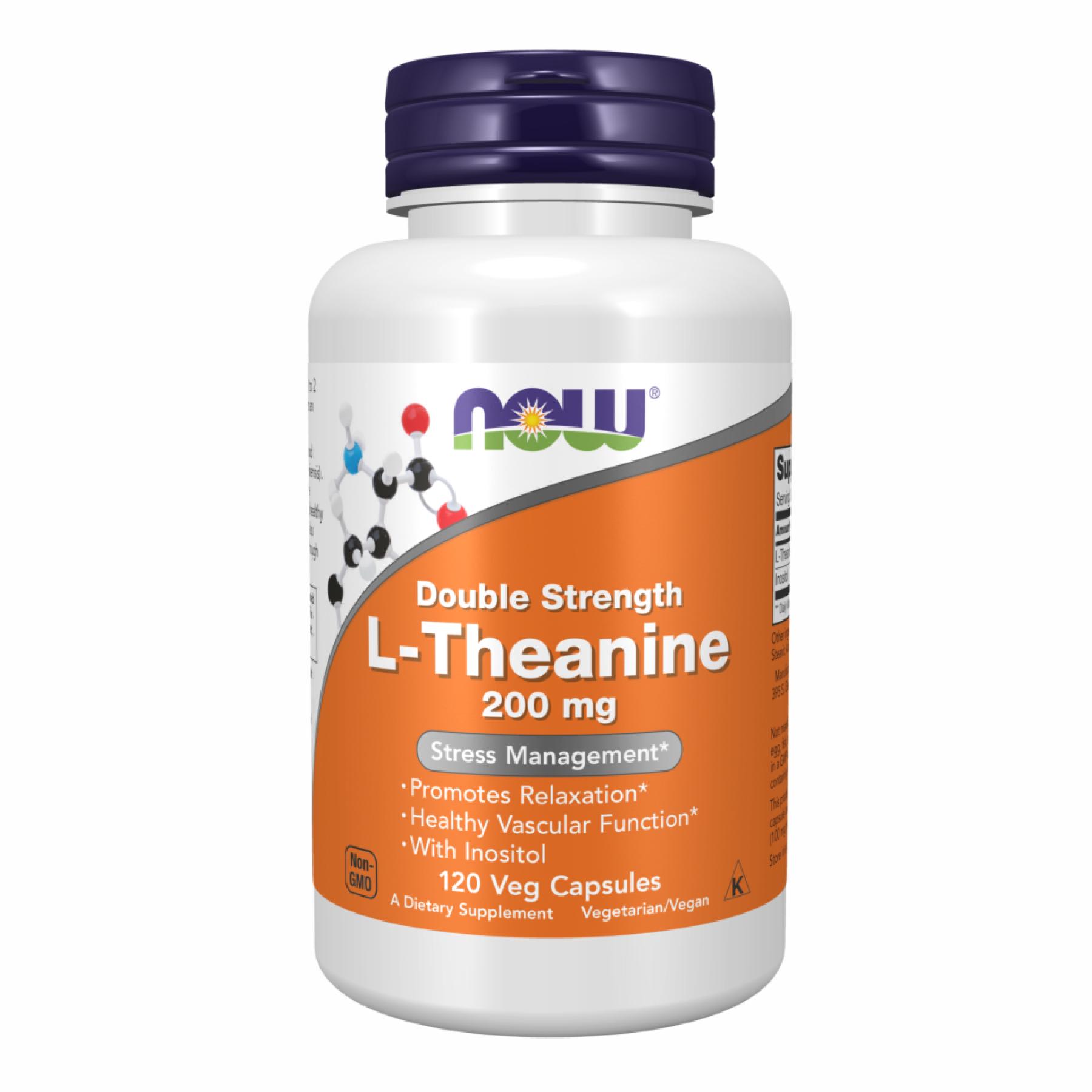 Аминокислота L-Theanine 200 mg 120 vcaps (2023-10-2477)