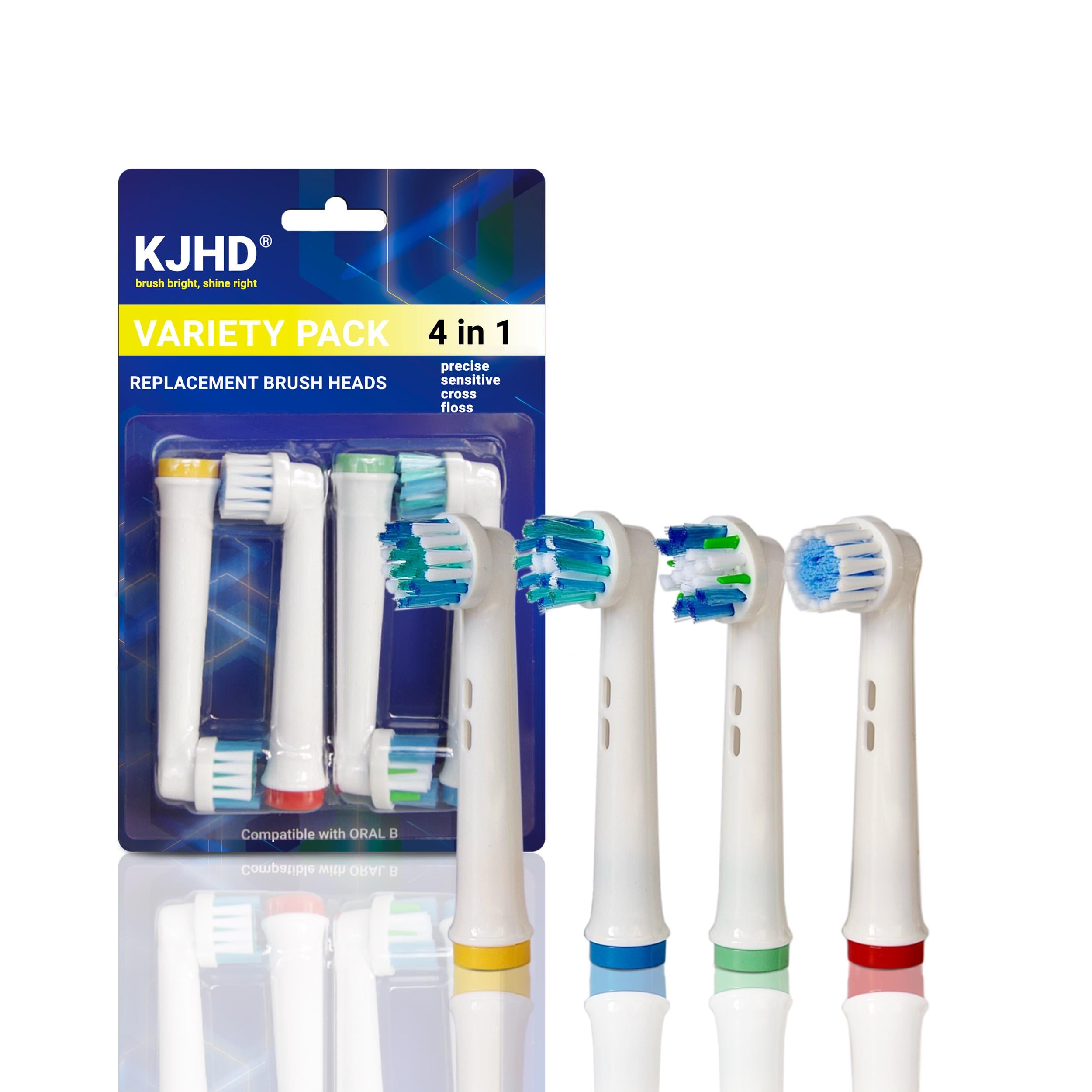 Насадки для зубных щеток OralB KJHD сменные 4 шт.