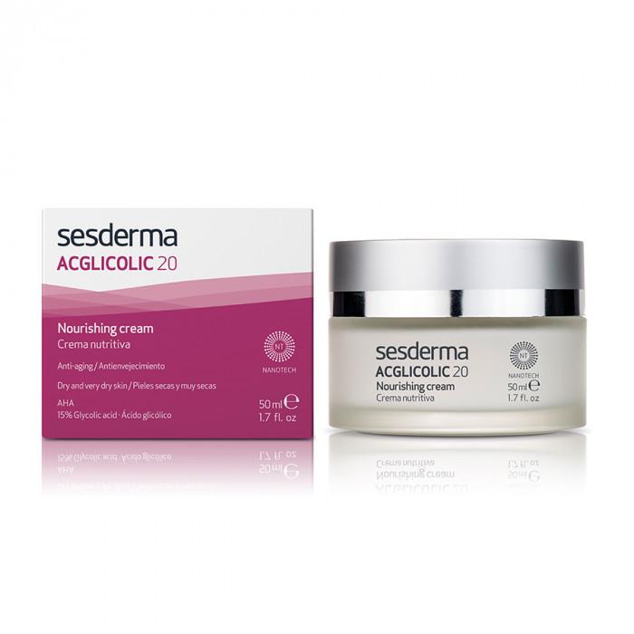 Крем поживний Sesderma ACGLICOLIC 20 Nutritive Cream 50 мл - фото 1