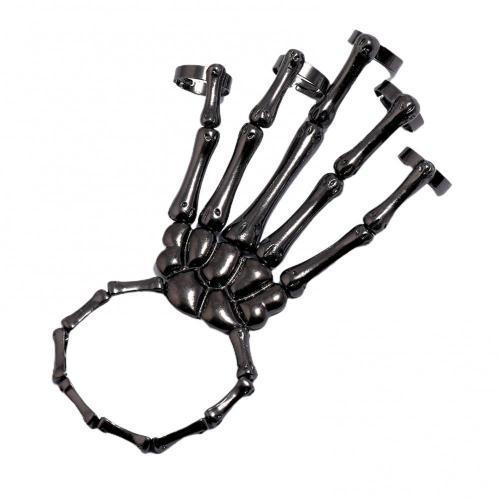 Браслет LVNENED на запястье для Хэллоуина Черный