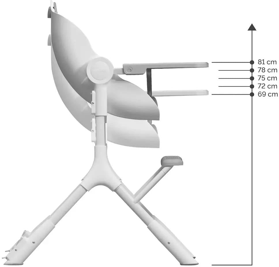 Стілець для годування Oribel Cocoon 2.0 до 3-х років Рожевий (OR212-90006) - фото 8