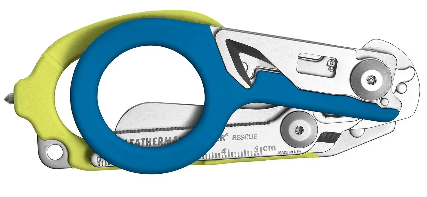 Ножницы Leatherman Raptor Rescue 6 функций с чехлом utility Yellow/Blue (26063389) - фото 3