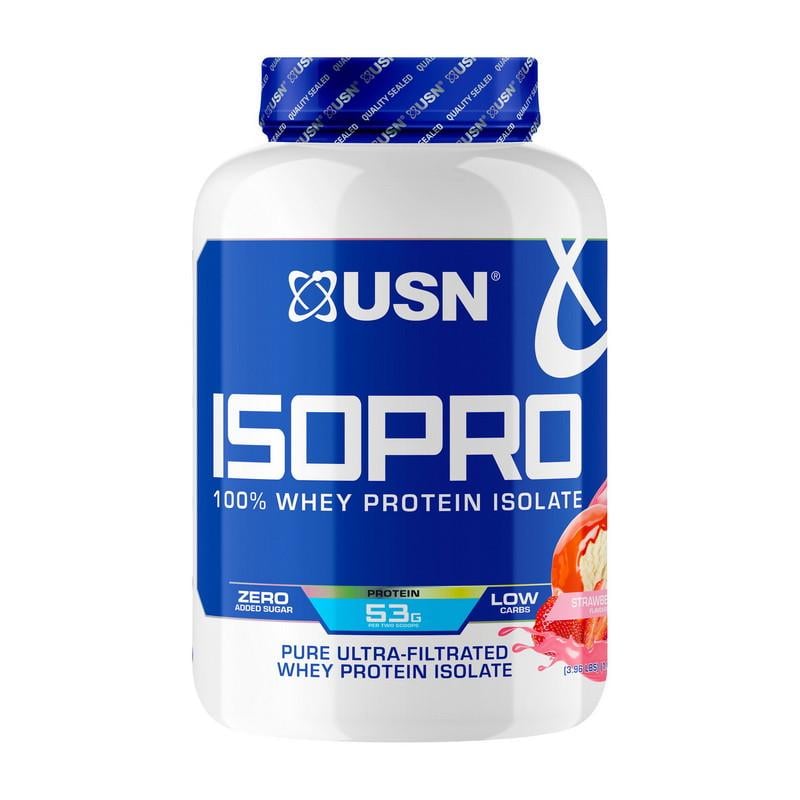 Сироватковий ізолят USN IsoPro Whey Protein Isolate 1,8 кг Шоколад (21993-01)