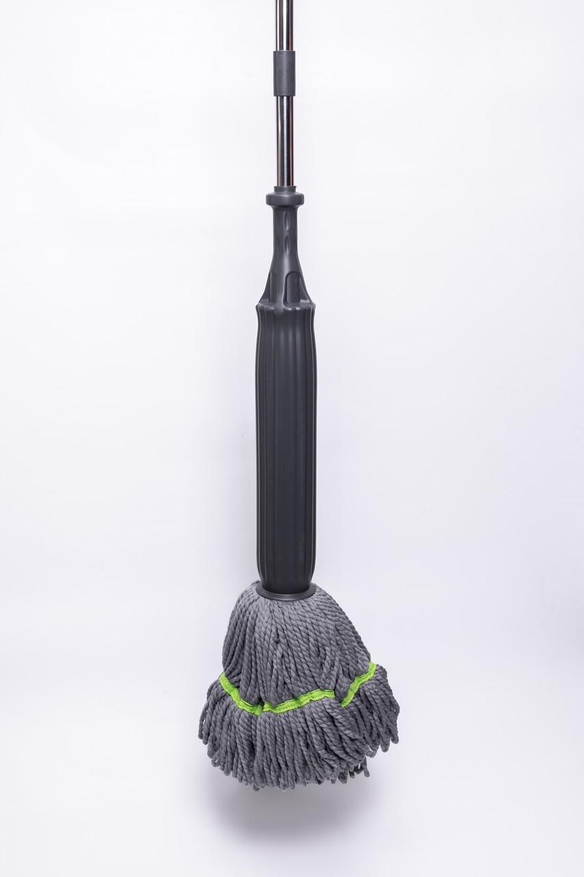 Швабра для миття підлоги універсальна кругла Синій (HP-35015-44) - фото 3