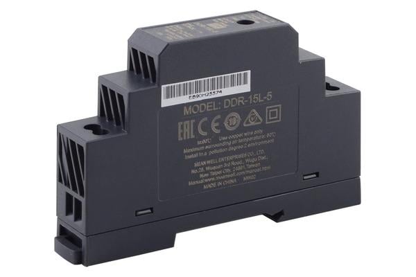Перетворювач Mean Well DC-DC DDR-15L-5 5V 3А (54928)
