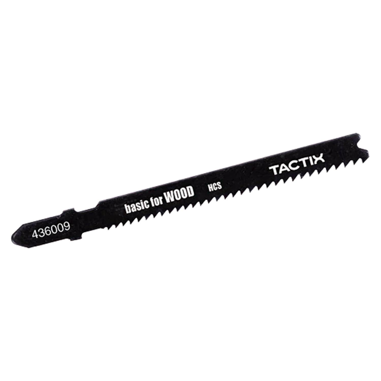Пилка для лобзика Tactix 436009 91 мм для дерева 15 мм прямой рез Т119В (INOTV0TC0W0T119B00) Пилка для лобзика Tactix 436009 91 мм для дерева 15 мм прямой рез Т119В (INOTV0TC0W0T119B00)