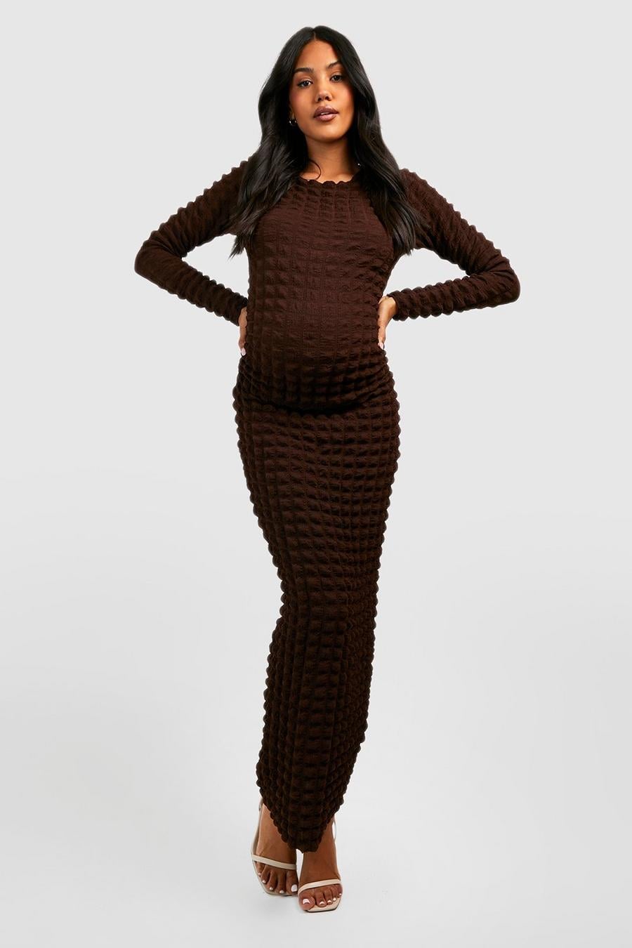 Платье Boohoo р. 46 Коричневый (CZZ30356П)