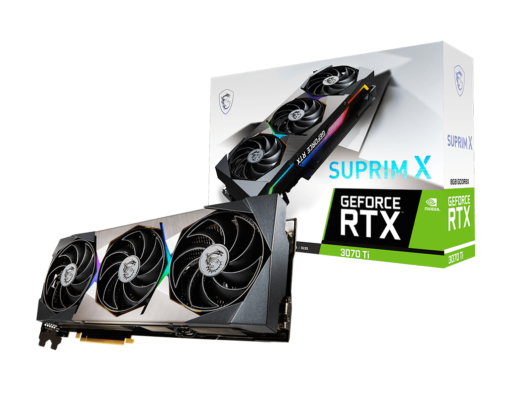 Відеокарта MSI GeForce RTX 3070 Ti SUPRIM X 8G (1330)