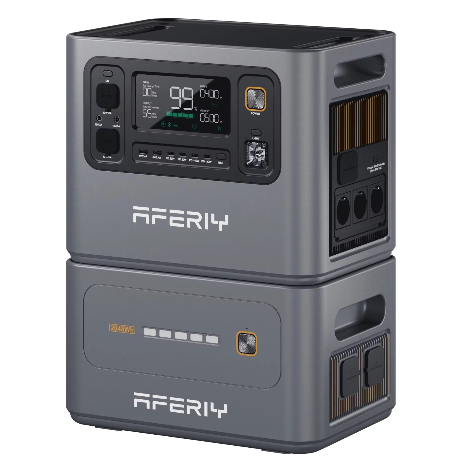 Зарядная станция Aferiy AF-P300 3000Вт/6000 Вт дополнительная батарея 4096 Вт/ч LiFePO/UPS
