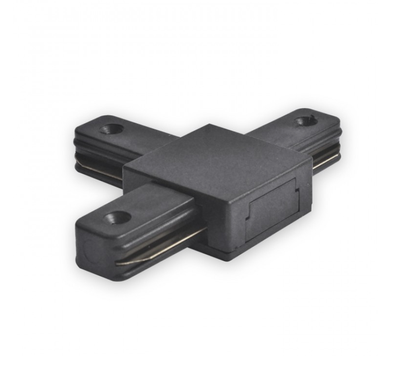 Конектор для однофазних шин PROFESSIONAL Т-подібний Чорний (p6700043) Конектор для однофазних шин PROFESSIONAL Т-подібний Чорний (p6700043)