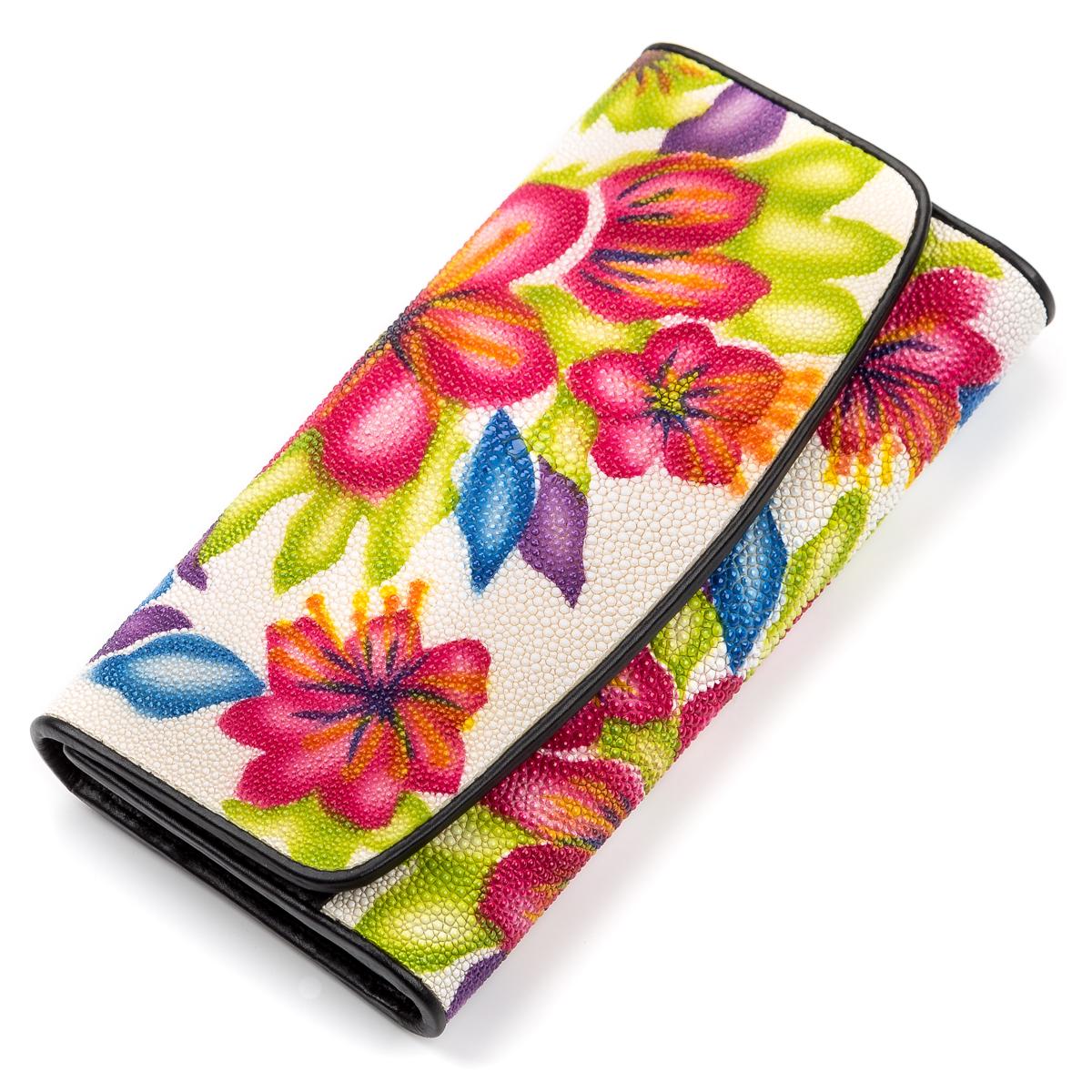 Гаманець жіночий Stingray leather 18033 шкіра Бежевий