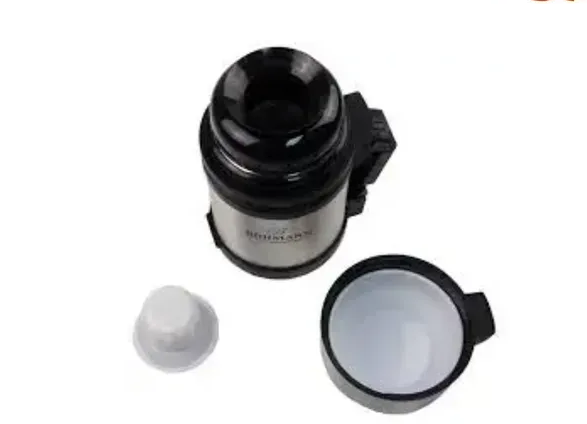 Термос пищевой Bohmann для еды и напитков с ручкой и чашкой 0,8 л (BH 4208) - фото 3 Термос пищевой Bohmann для еды и напитков с ручкой и чашкой 0,8 л (BH 4208) - фото 3