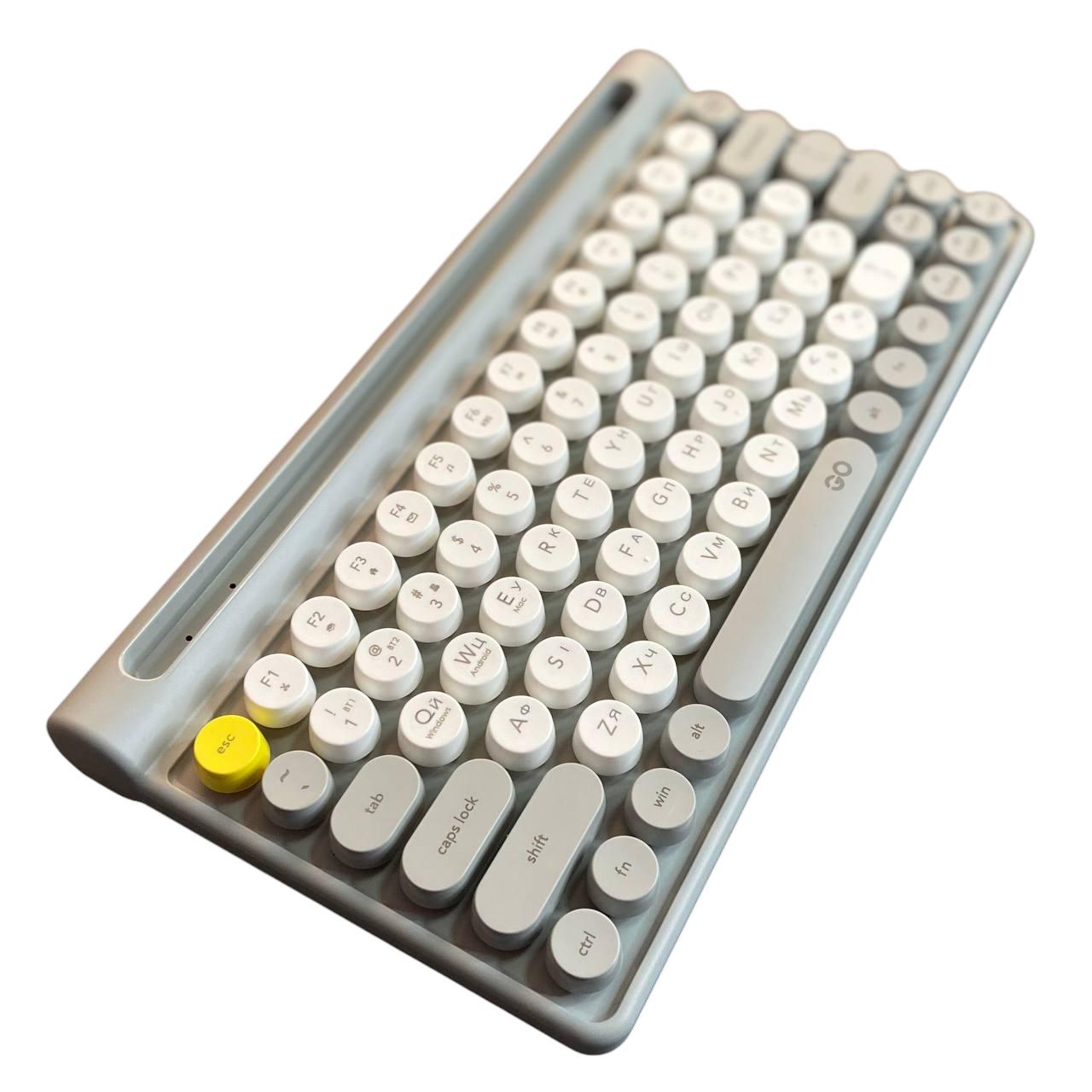 Клавиатура и мышка беспроводная Bluetooth Fantech Go WK896 Серый - фото 5 Клавиатура и мышка беспроводная Bluetooth Fantech Go WK896 Серый - фото 5