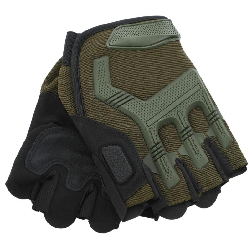 Перчатки с открытыми пальцами Military Rangers BC-5628 L Оливковый (sp0001275)