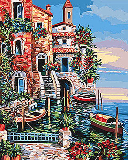 Картина по номерам Идейка Южные цвета 40x50 см (skl-КНО2735)