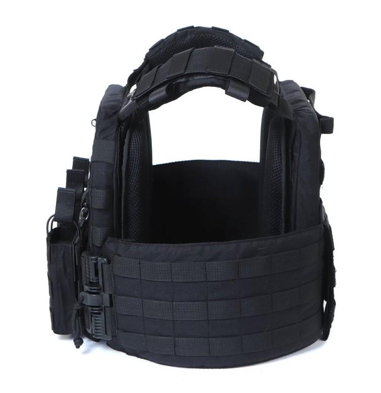 Плитоноска с функцией быстрого сброса Черный (PLATE CARRIER) - фото 5