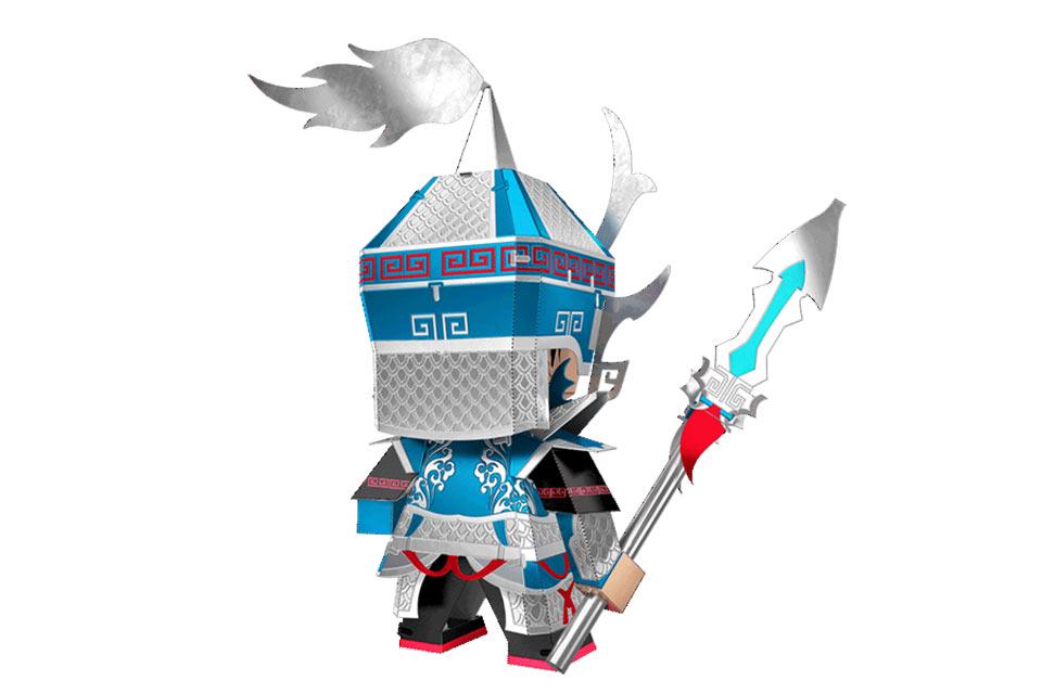 Конструктор Piececool Yeung'zhao zilong Q005 коллекционная модель - фото 4 Конструктор Piececool Yeung'zhao zilong Q005 коллекционная модель - фото 4