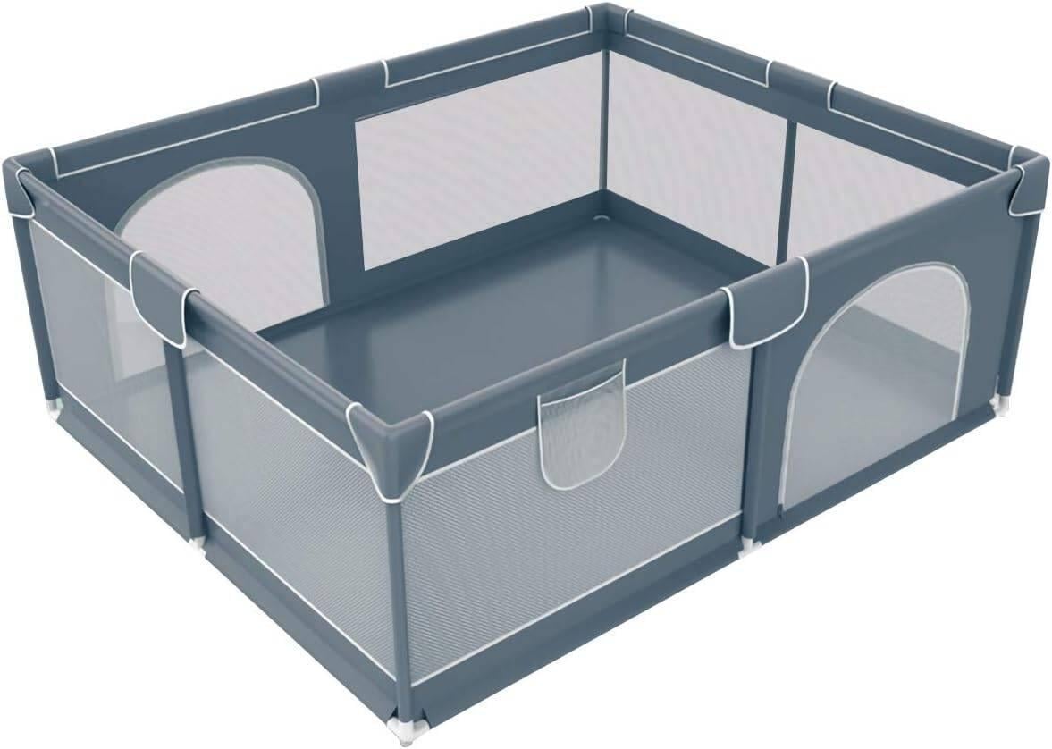 Манеж дитячий ігровий Сірий (MG05) - фото 6