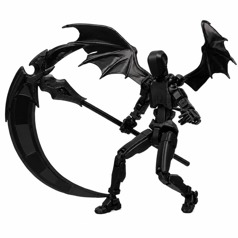 Конструктор для детей сборная экшн-фигурка робот Black Reaper Dummy (арт EPC15384M)