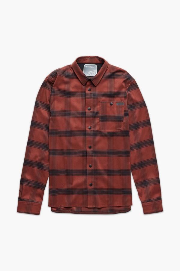 Сорочка TLD Grind Flannel Stripe Russet M (827260023) - фото 4