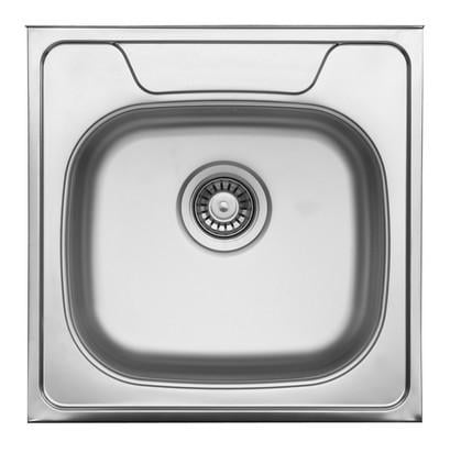 Мийка кухонна накладна UKINOX STL 500 500 GT 5C декор