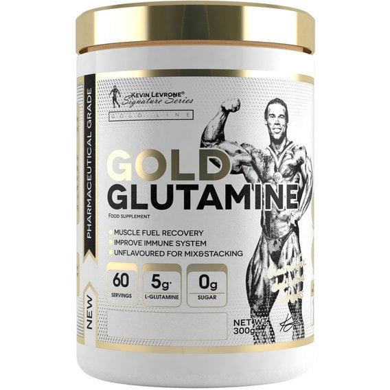 Глютамін для спорту Kevin Levrone Gold Glutamine 300 г 60 порцій Unflavored - фото 1