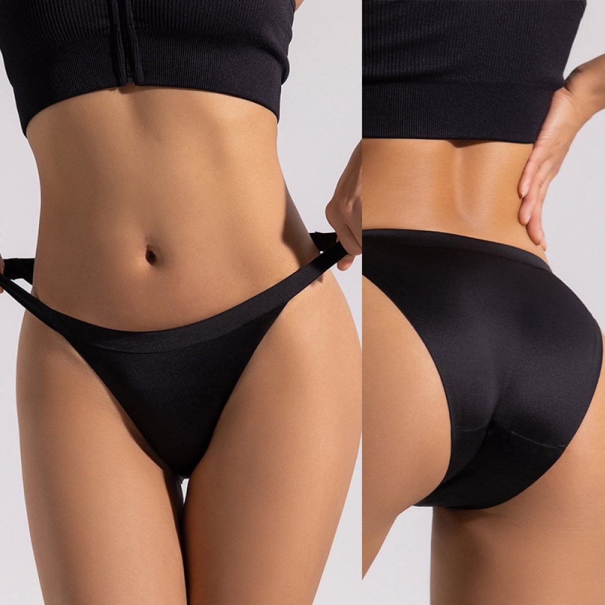 Труси слипи безшовні 5 шт. Різнокольорові (2829303049) - фото 4 Труси слипи безшовні 5 шт. Різнокольорові (2829303049) - фото 4