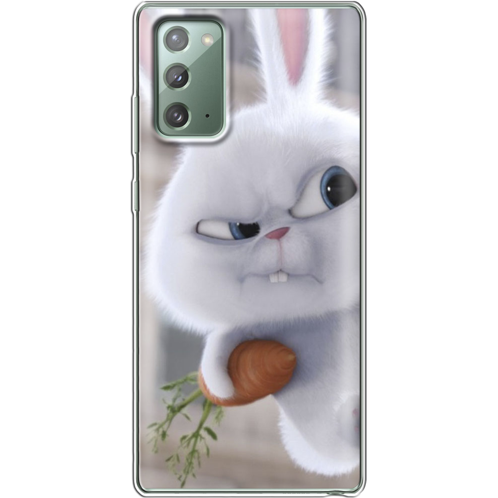 Чохол Boxface Samsung N980 Galaxy Note 20 Rabbit Snowball Прозорий силікон (40568-up1116-40568)