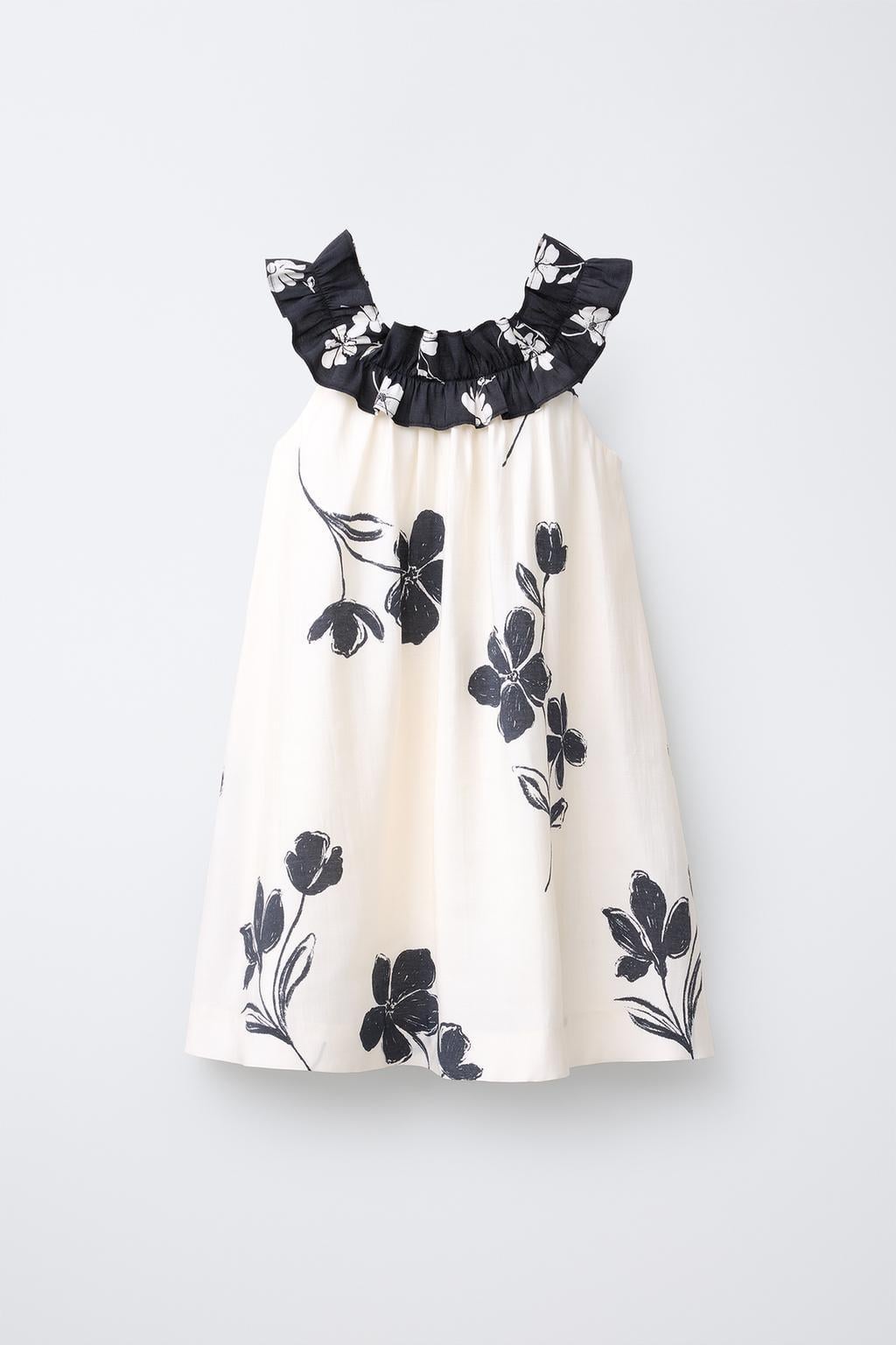 Сукня літня для дівчинки Zara р. 148 Бежевий (6161094070)