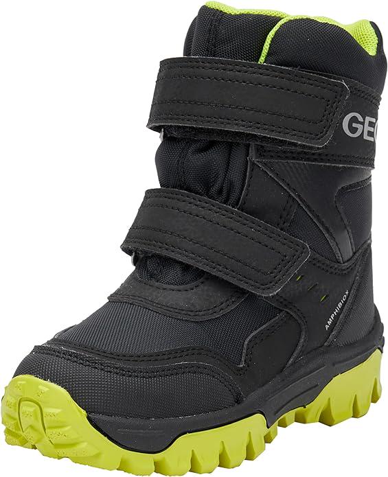 Ботинки зимние Geox Himalaya р. 38 Black/Lime (19767284)