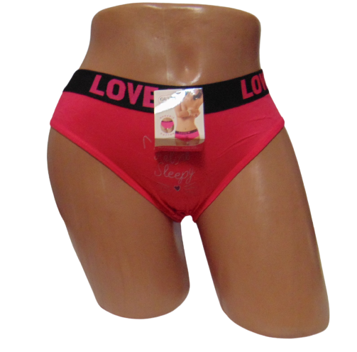 Женские трусы со спортивной резинкой Ousny 0042 L Красный (1776746905)