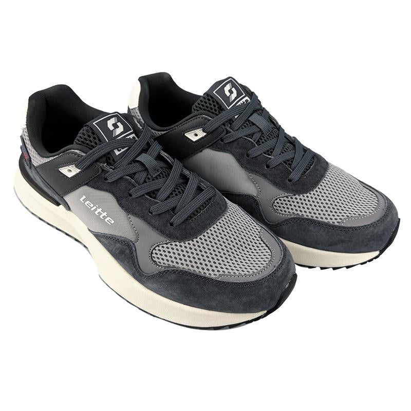 Кроссовки мужские Nindamos Run кожаные 2006-50 p. 42 27 см Серый