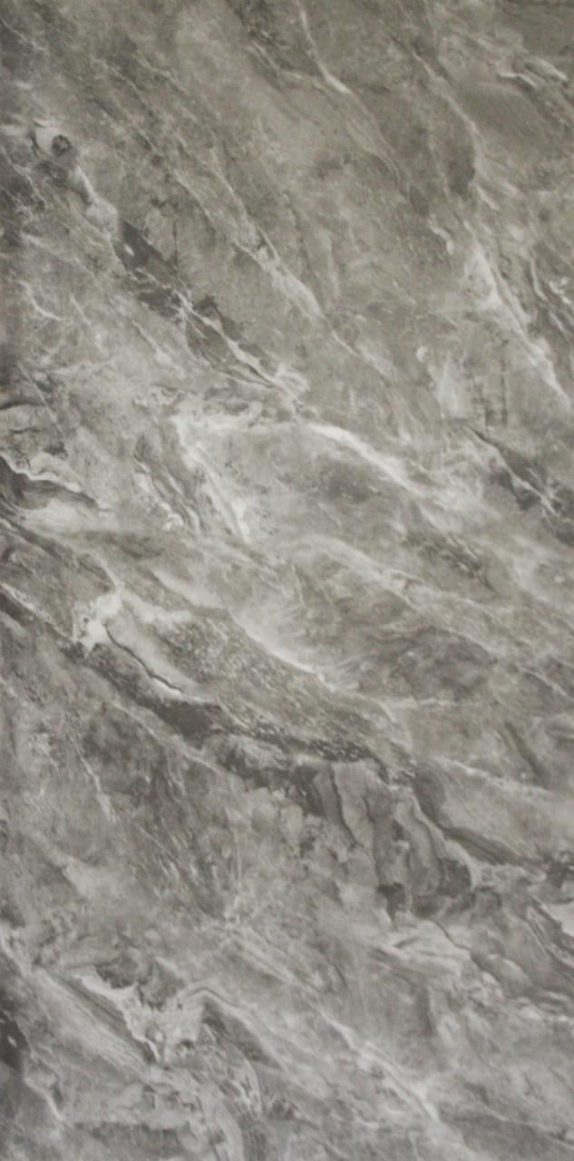 PET-панель самоклеящаяся глянцевая 600х300х2,5 мм Графитовый кварцевый/Серый (2770340362)