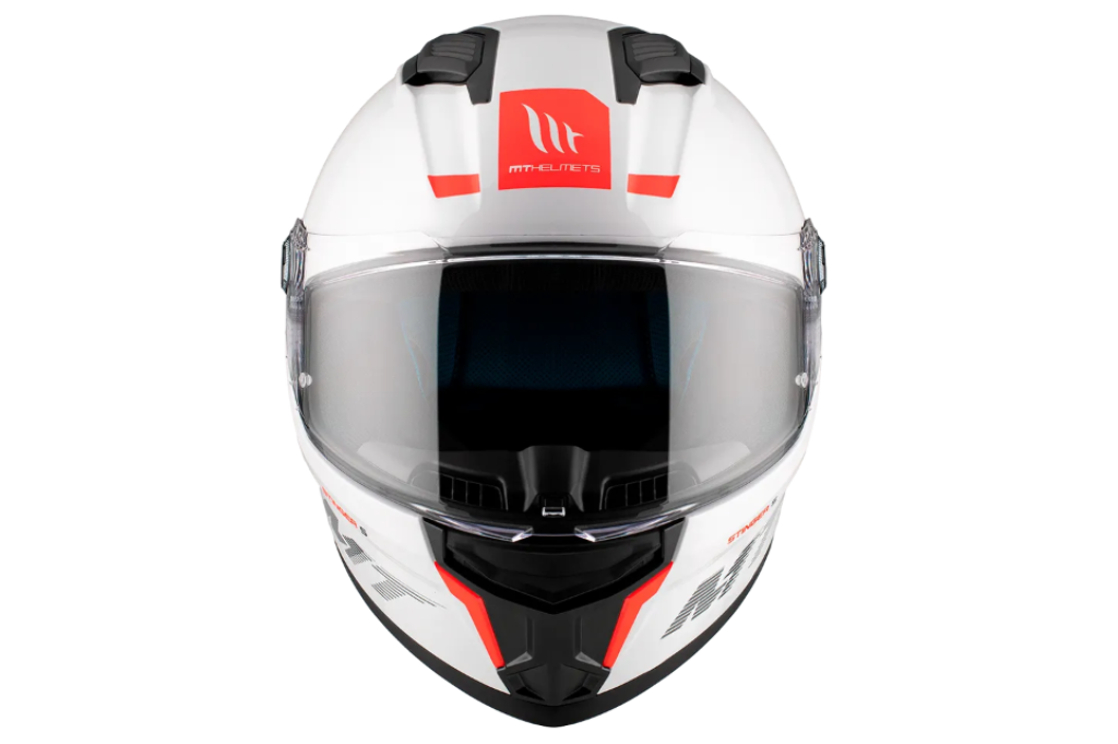 Мотошлем MT HELMETS Stinger 2 L Gloss White (32165) - фото 4