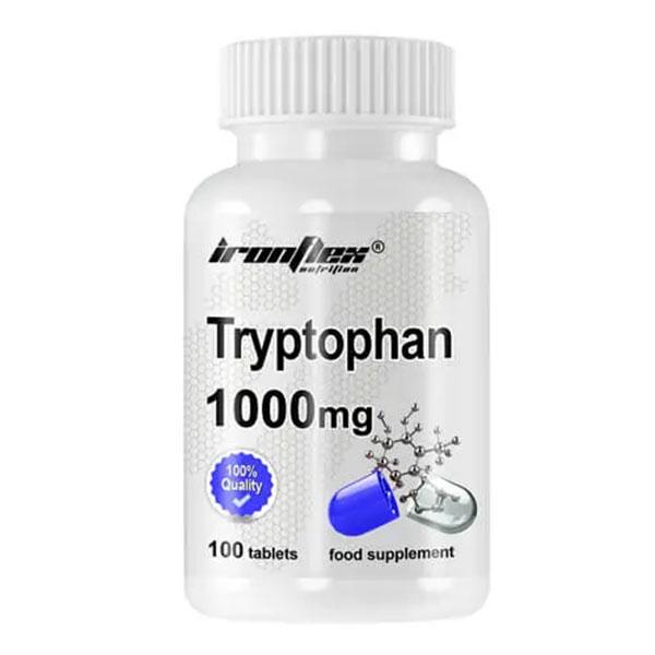 Триптофан для спорта IronFlex Tryptophan 1000 мг 100 табл. (000024810)