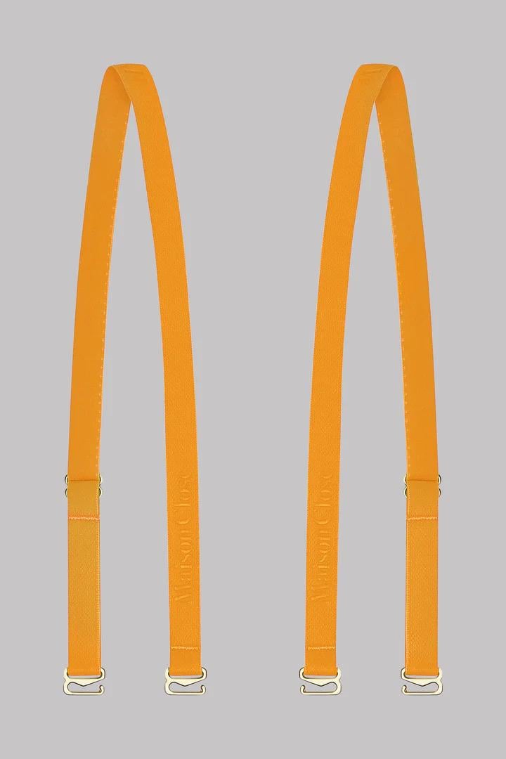 Бретелі для бюстгальтера Maison Close One size Помаранчевий (560337-orange)