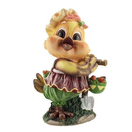 Садова фігура Decoline Курочка з кошиками (G0136 P)