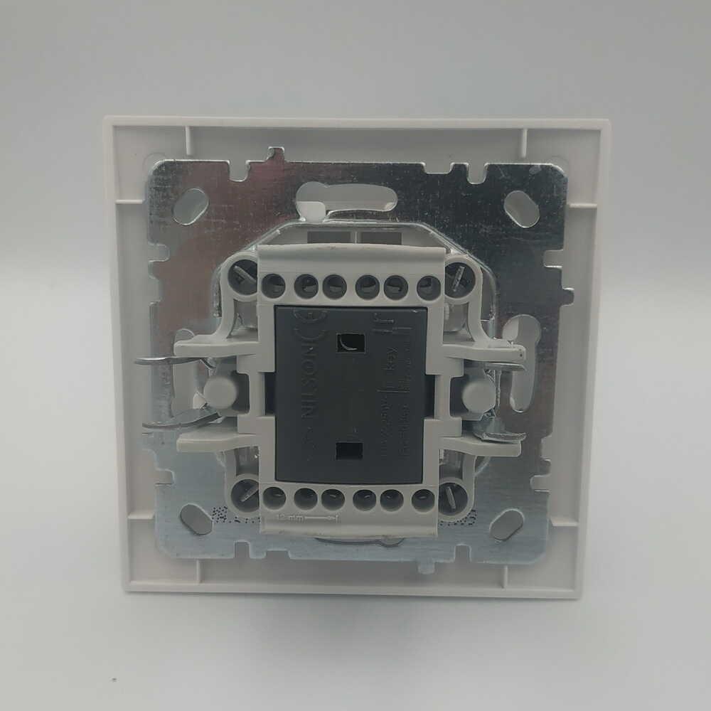 Выключатель проходной двухклавишный Nilson Touran Орех (00000016633) - фото 2 Выключатель проходной двухклавишный Nilson Touran Орех (00000016633) - фото 2