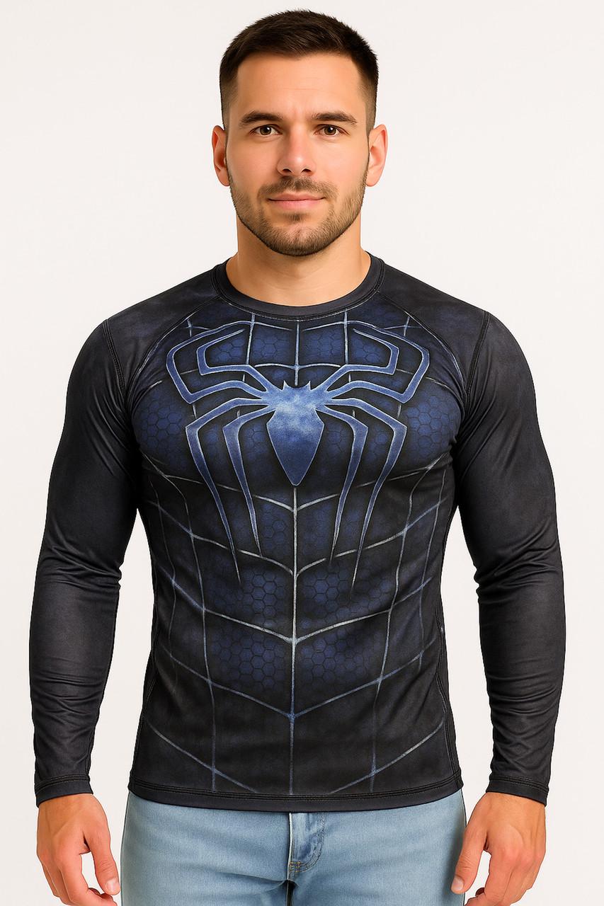 Рашгард із павуком Jeccordi Spider 2XL Темно-синій